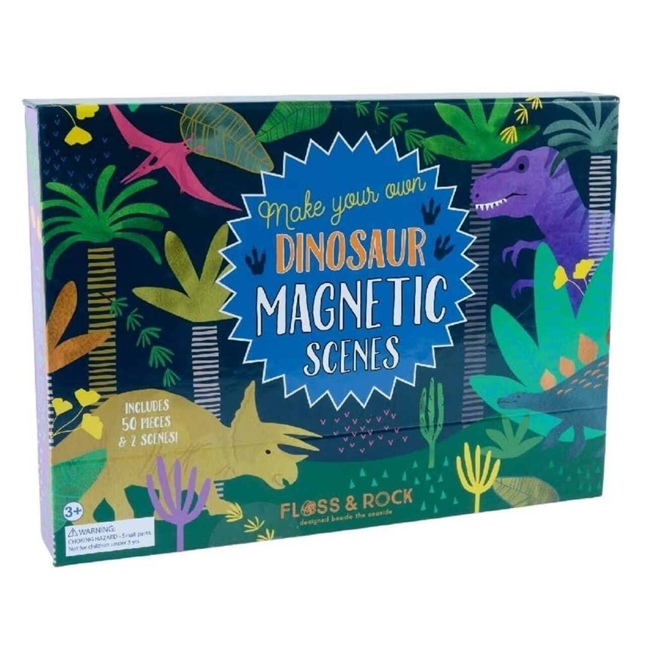 Floss Rock Mıknatıslı Oyun Sahneleri - Dino