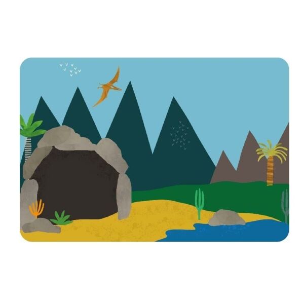 Floss Rock Mıknatıslı Oyun Sahneleri - Dino