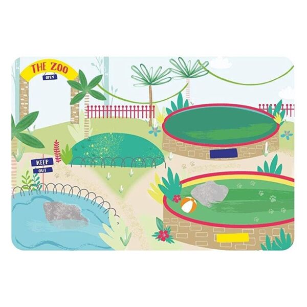 Floss Rock Mıknatıslı Oyun Sahneleri - Jungle