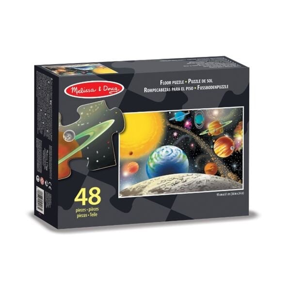 Dev Yer Yapbozu- Güneş Sistemi (48 parça)