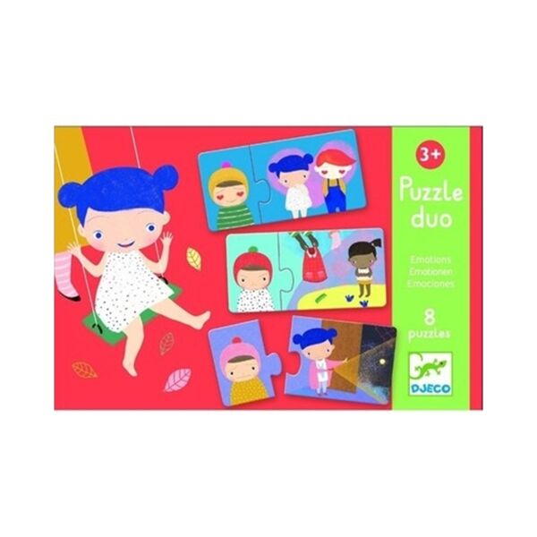Djeco İkili Puzzle - Emotions