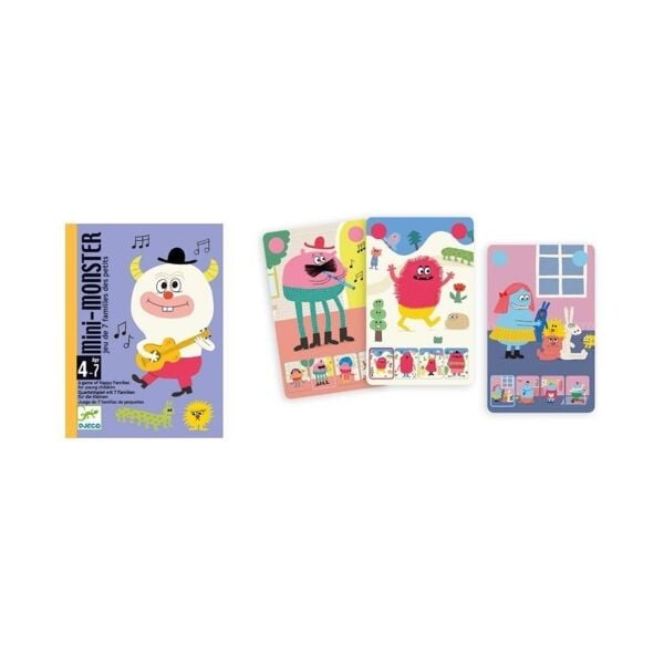 Djeco Kart Oyunları / Mini Monster