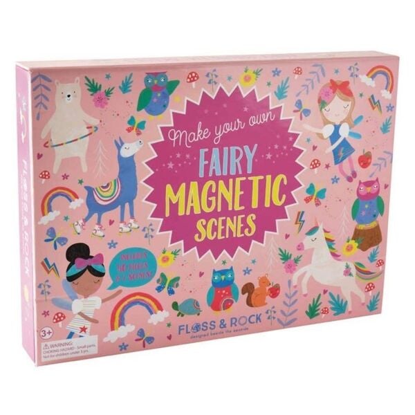 Floss Rock Mıknatıslı Oyun Sahneleri-Rainbow Fairy