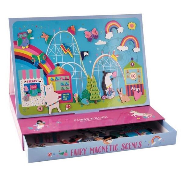 Floss Rock Mıknatıslı Oyun Sahneleri-Rainbow Fairy