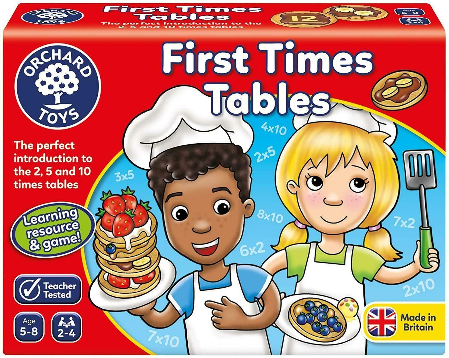 Orchard First Times Table 5 - 8 Yaş