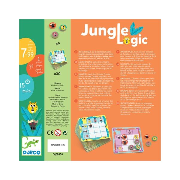 Djeco Kutu Oyunları - Jungle Logic
