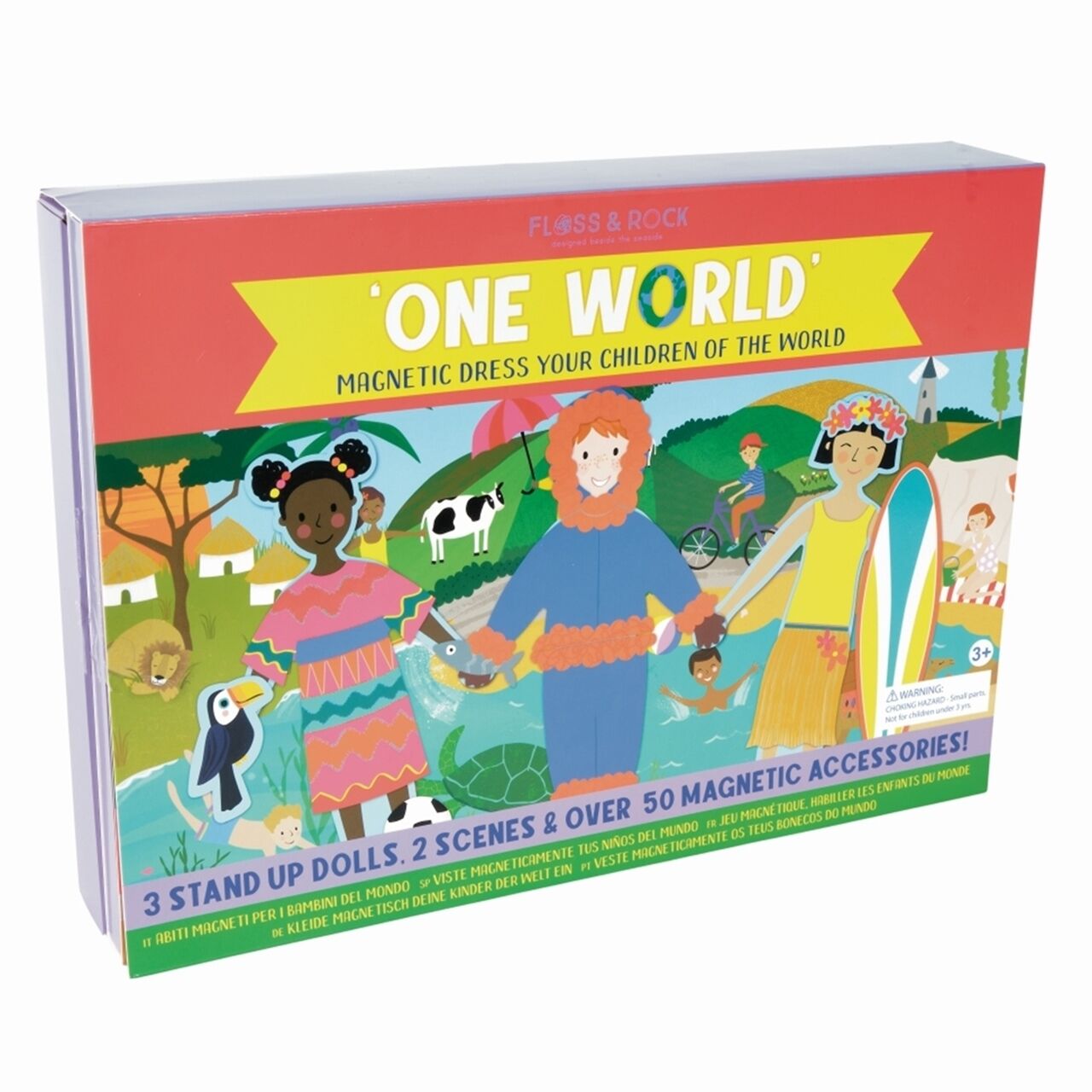 Floss Rock Mıknatıslı Giydirme Setleri - One World