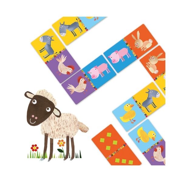 Djeco Domino Oyunları/ Domino Farm