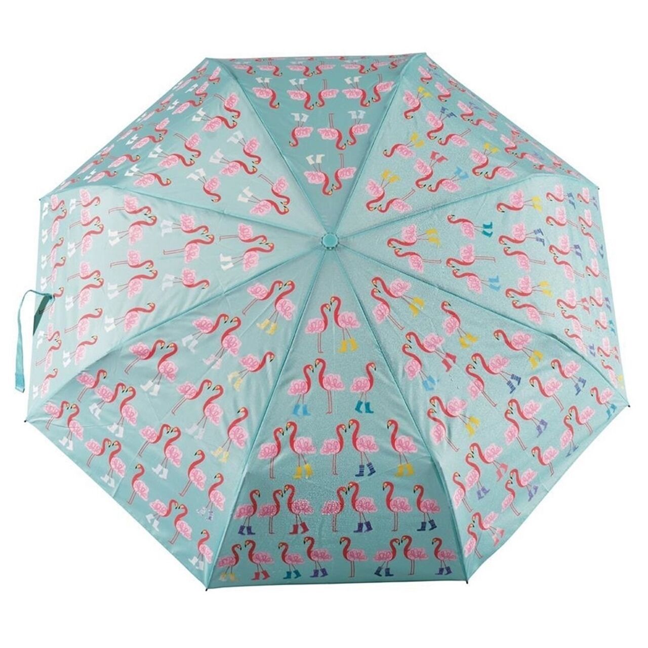 Renk Değiştiren Şemsiye - Flamingo
