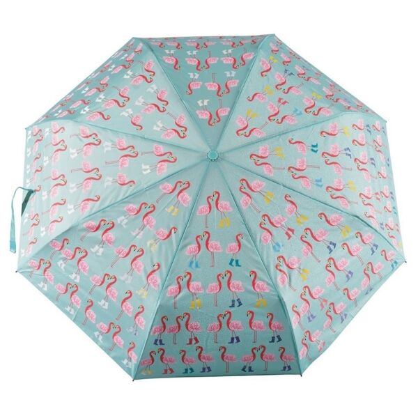 Renk Değiştiren Şemsiye - Flamingo
