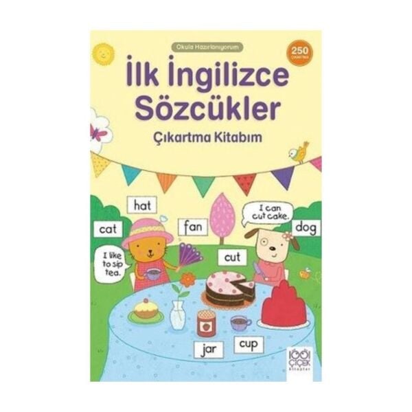 İlk İngilizce Sözcükler Çıkartma Kitabım