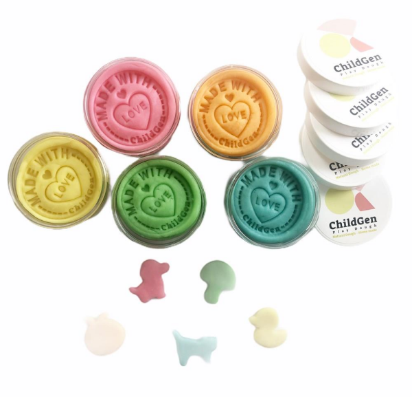 ChildGen / Oyun Hamuru - Pastel Set  (150gr x 5)