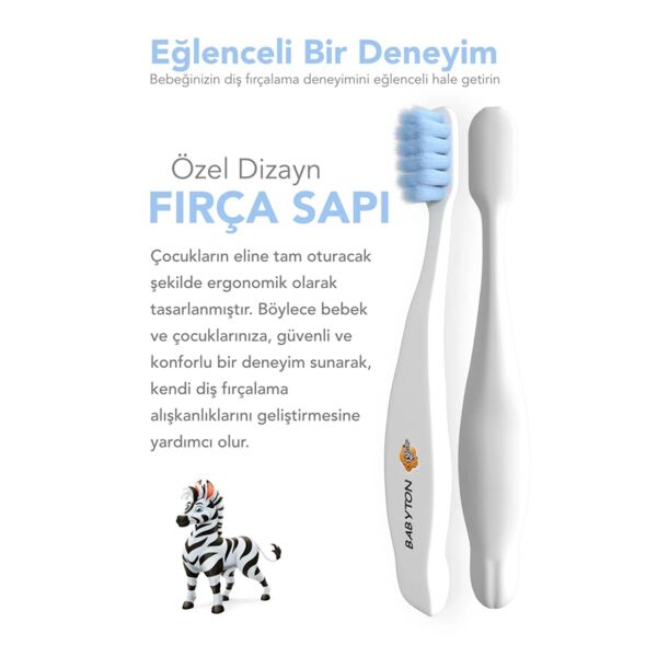 Bio Diş Fırçası Zebra