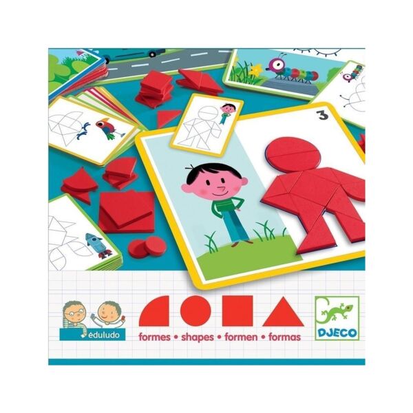Djeco Beceri Oyunları / Eduludo Shapes    