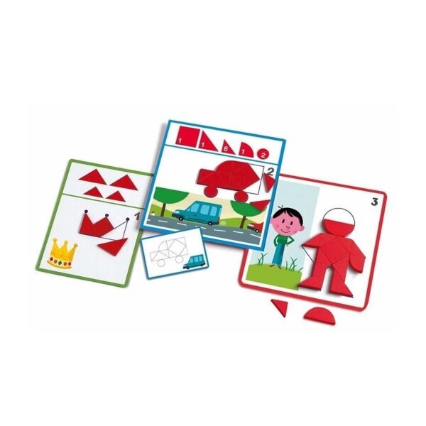 Djeco Beceri Oyunları / Eduludo Shapes    