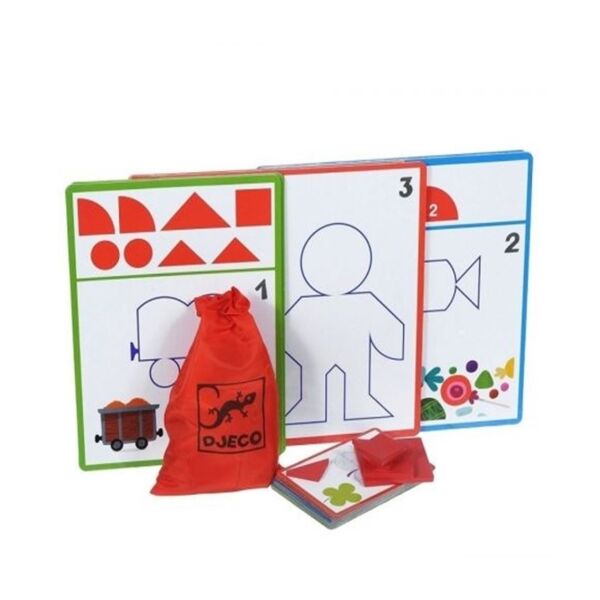 Djeco Beceri Oyunları / Eduludo Shapes    