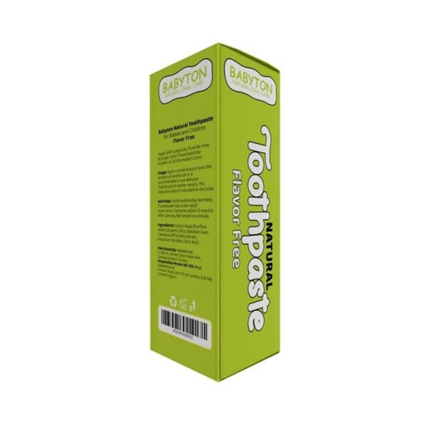 Babyton Doğal Naturel Diş Macunu