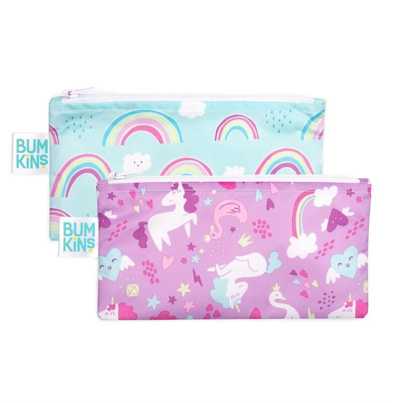 Bumkins Küçük 2li Atıştırma Çantası - Unicorn Pack