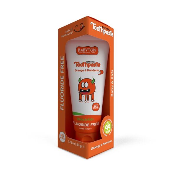 Babyton Doğal Portakal & Mandalina Aromalı Diş Mac