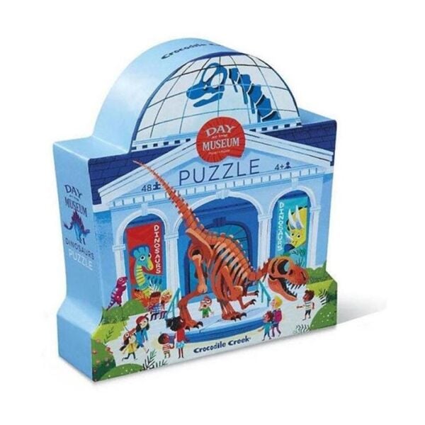 Crocodile Creek Puzzle  Müzede Bir Gün - 48 Parça