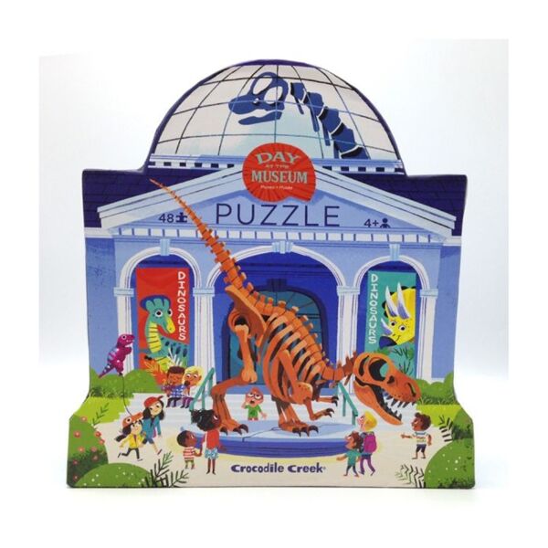 Crocodile Creek Puzzle  Müzede Bir Gün - 48 Parça