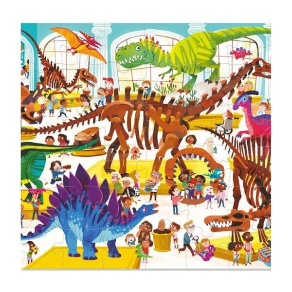 Crocodile Creek Puzzle  Müzede Bir Gün - 48 Parça