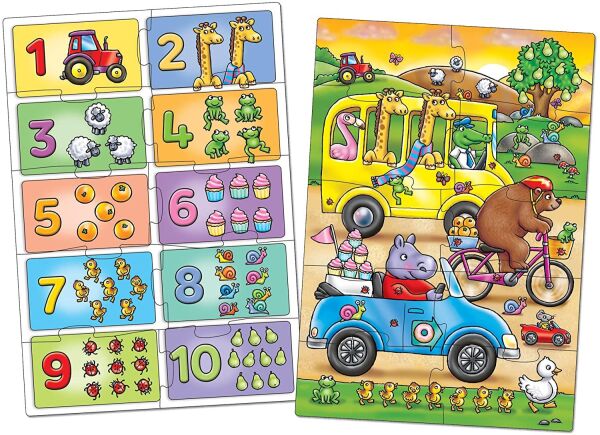 Orchard Puzzle Look And Find - Number