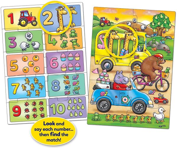 Orchard Puzzle Look And Find - Number