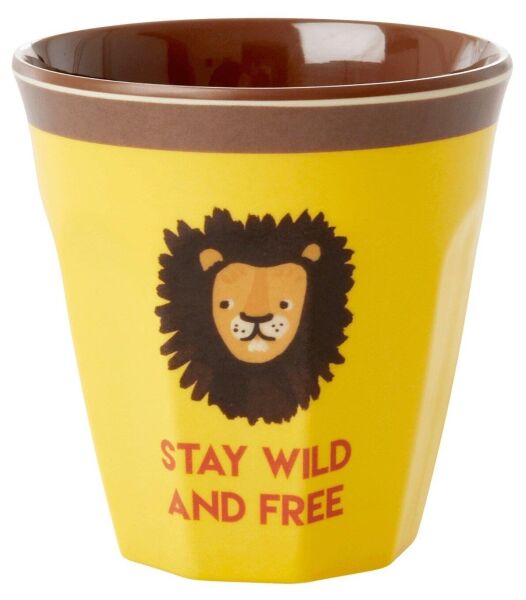 6lı Melamin Çocuk Bardak Seti - Jungle Yeşil