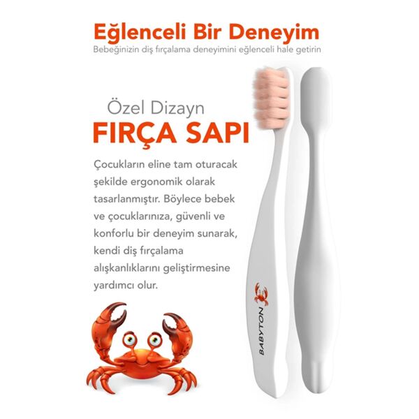 Bio Diş Fırçası Yengeç