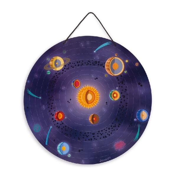 Janod Mıknatıslı Oyun - Güneş Sistemi Haritası