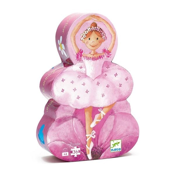 Puzzle 36 Parça/The Ballerina With The Flower