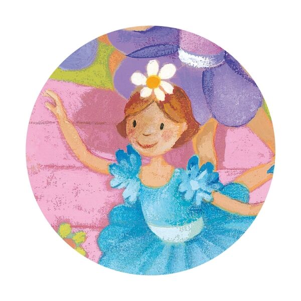 Puzzle 36 Parça/The Ballerina With The Flower