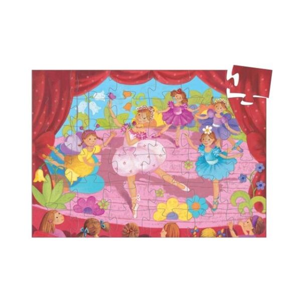 Puzzle 36 Parça/The Ballerina With The Flower