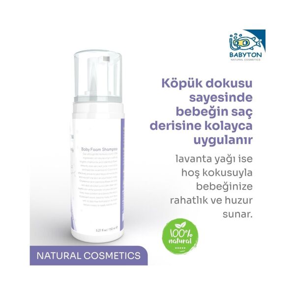 Babyton Baby Foaming Shampoo 150 ml