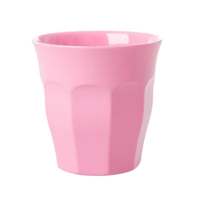 Melamin Bardak - Düz Renk Orta Boy Pembe