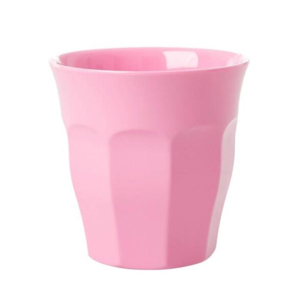 Melamin Bardak - Düz Renk Orta Boy Pembe