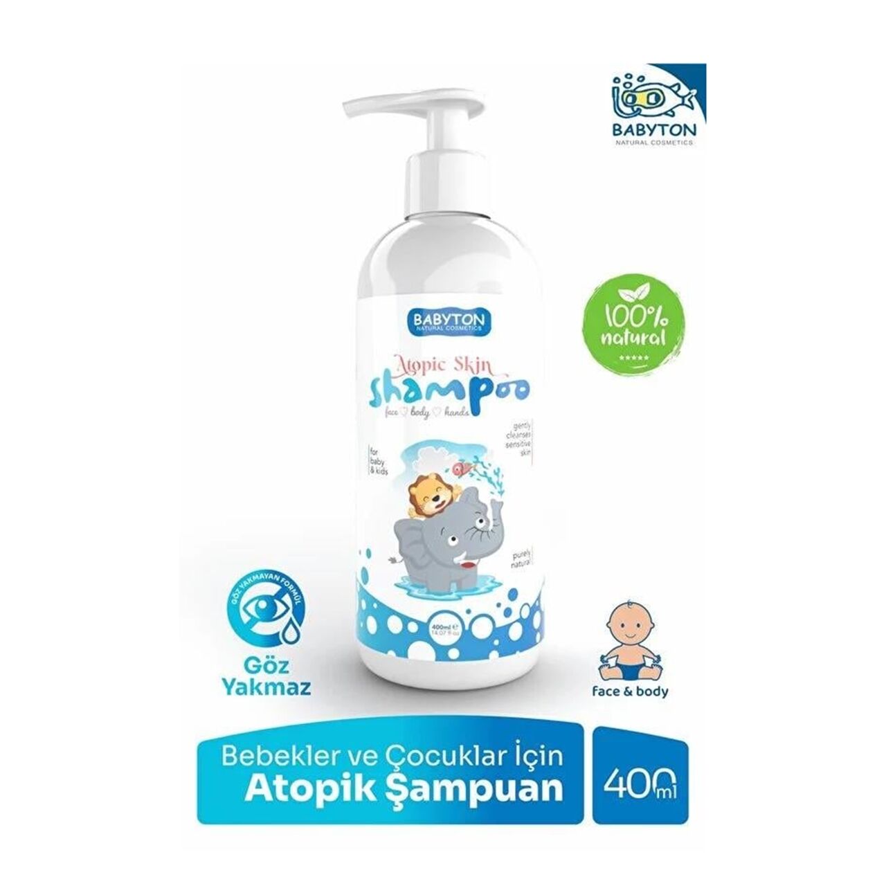 Babyton Atopic Skin Shampoo 400 ml