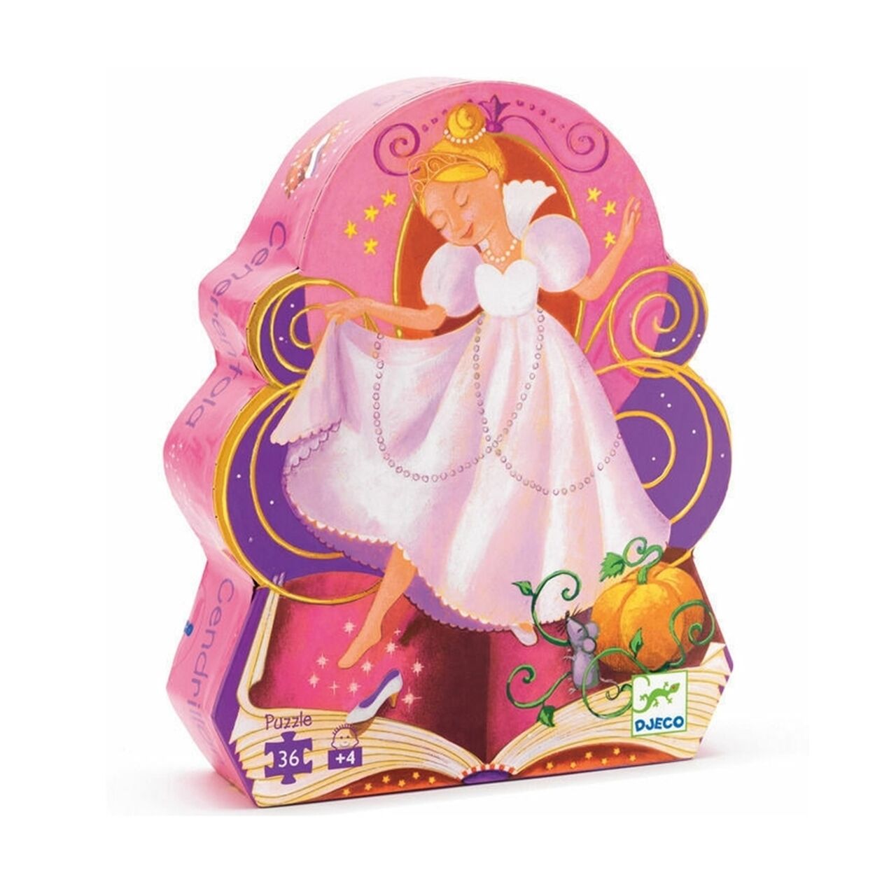 Djeco Dekoratif Puzzle 36 Parça / Cinderella