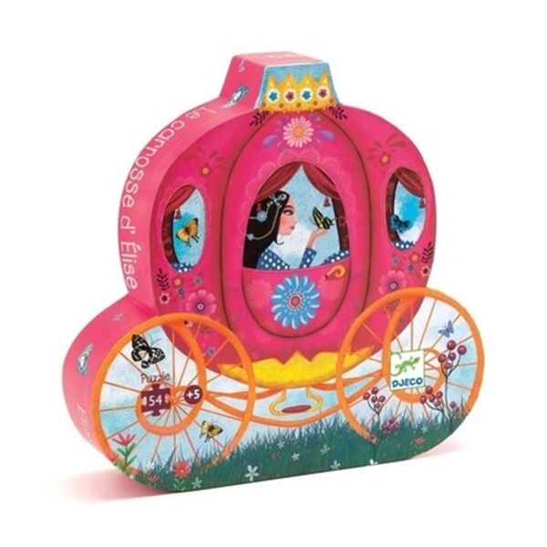 Djeco Dekoratif Puzzle 54 Parça / Elises Carriage