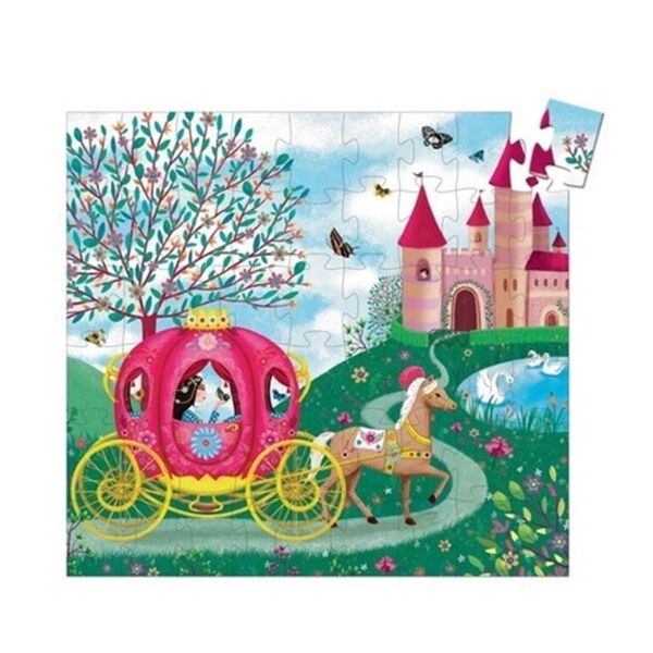 Djeco Dekoratif Puzzle 54 Parça / Elises Carriage