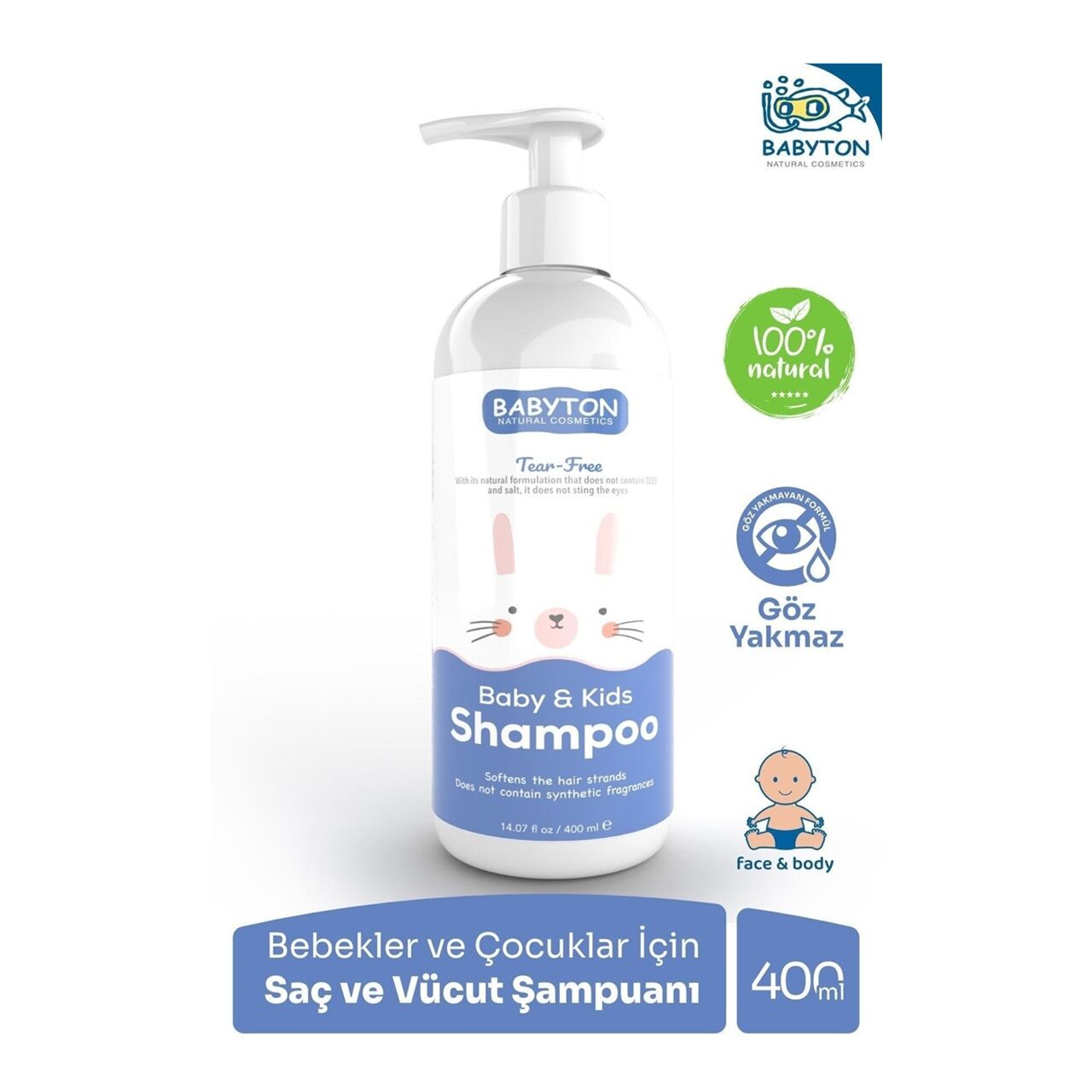 Babyton Baby And Kids Shampoo 400 ml