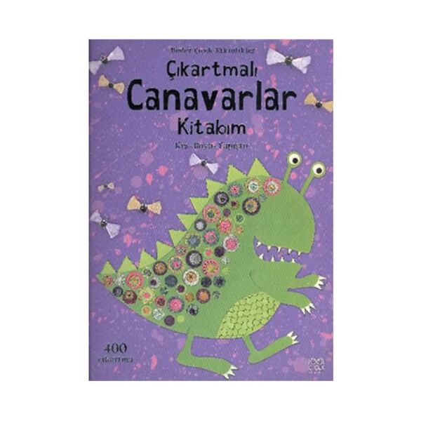 Çıkartmalı Canavarlar Kitabım