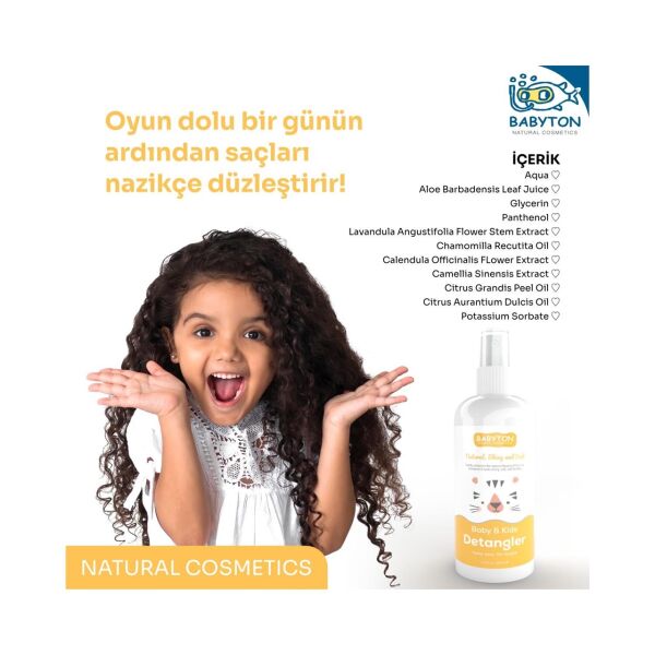 Babyton Baby And Kids Detangler 200 ml