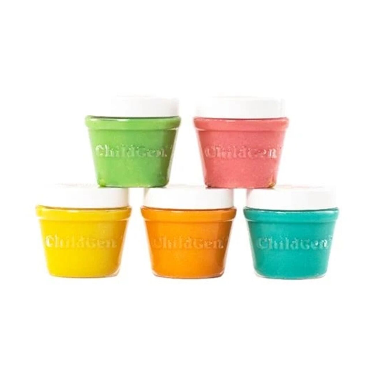 ChildGen Oyun Hamuru 6'lı Set 6x125 Gr Pastel