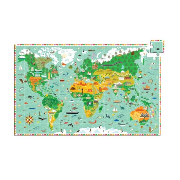 Djeco Klasik Puzzle 200 Parça / Around The World