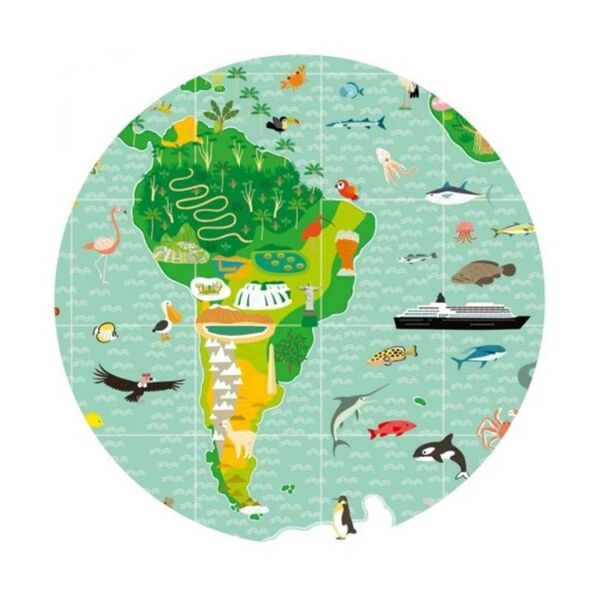 Djeco Klasik Puzzle 200 Parça / Around The World