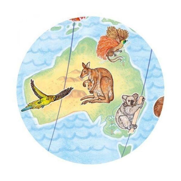 Djeco Klasik Puzzle 100 Parça / World Animals