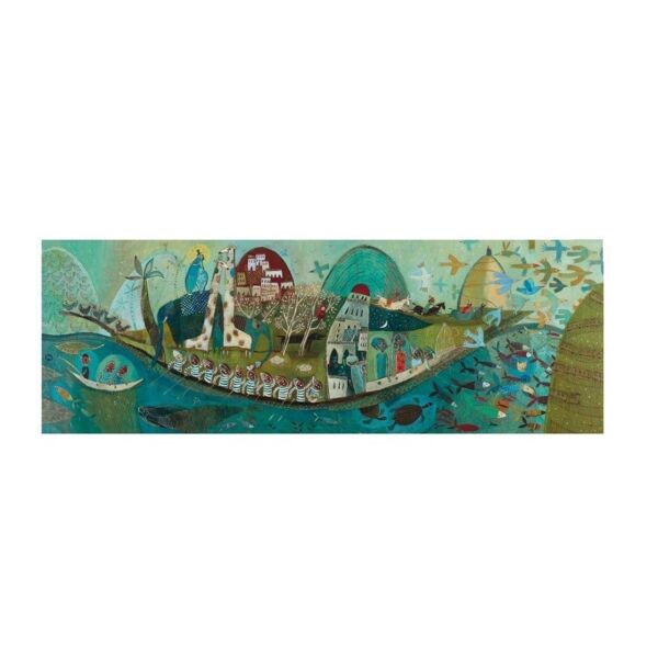 Djeco Puzzle Poetic Boat - 350 Parça