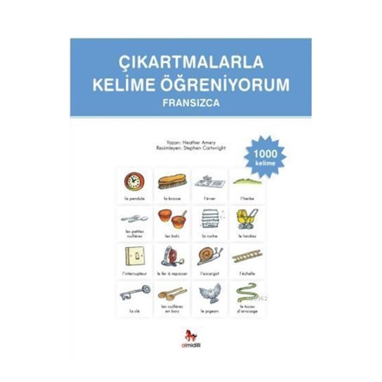 Çıkartmalarla Kelime Öğreniyorum - Fransızca